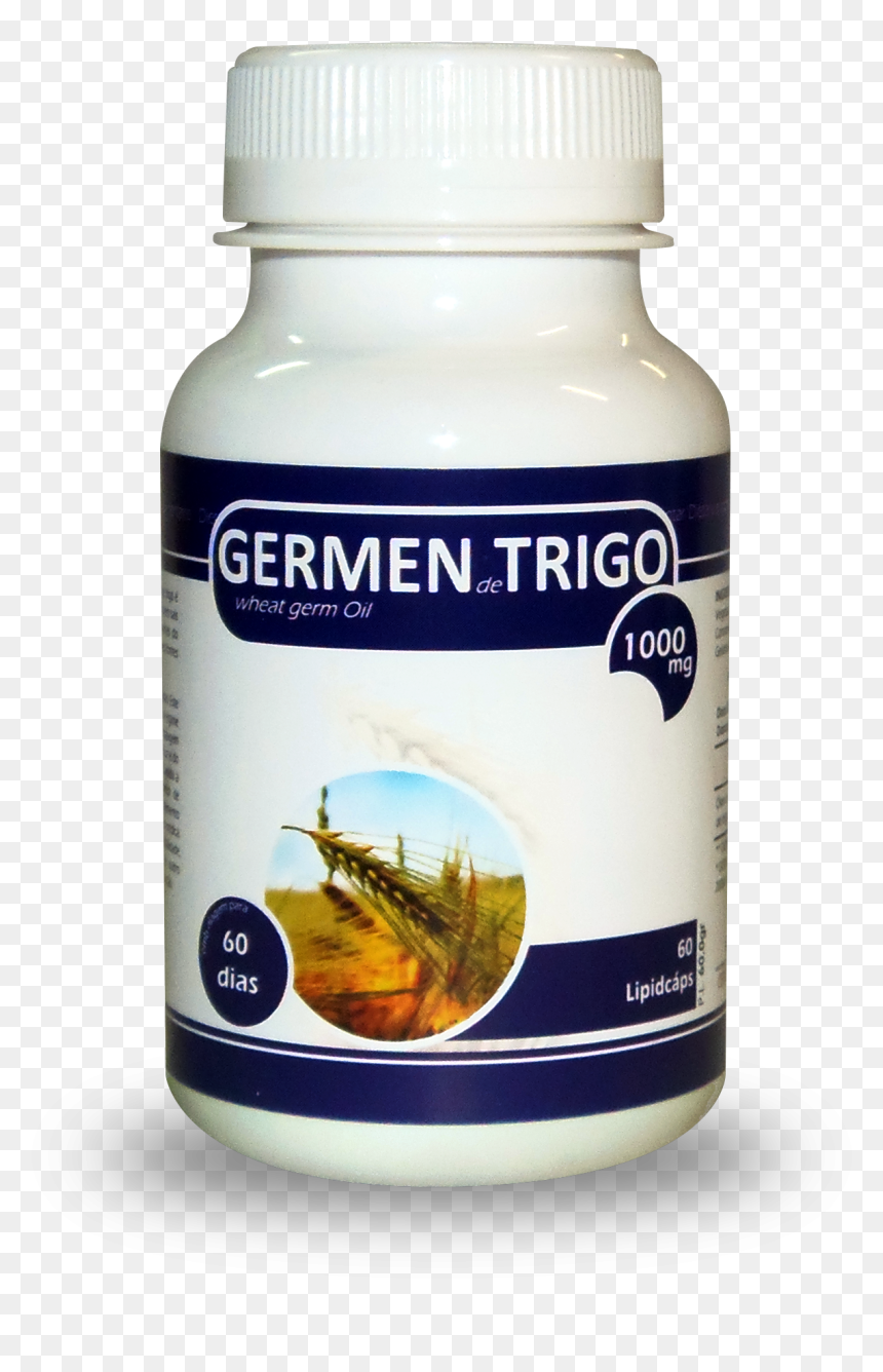 Soldiet Germen De Trigo 60 Capsulas - Wheat, HD Png Download - trigo png