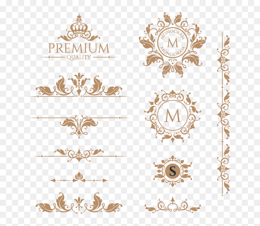 Elements Crown Bright Vector Design Retro Line Clipart - Logo Pattern Design, HD Png Download - bright png
