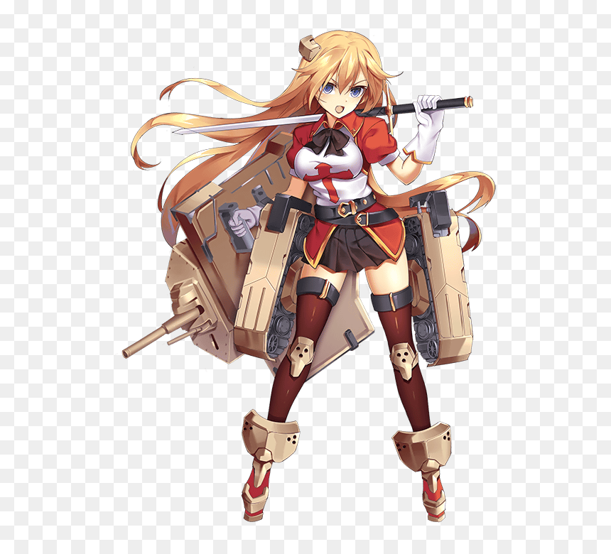 Crusader Mk-i Full - Crusader Tank Anime Girl, HD Png Download - crusader png