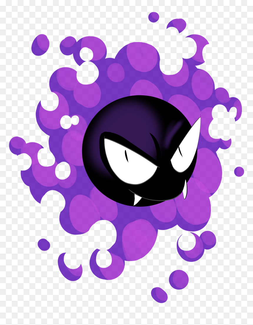 Gastly Png Page - Gastly Png, Transparent Png - gastly png