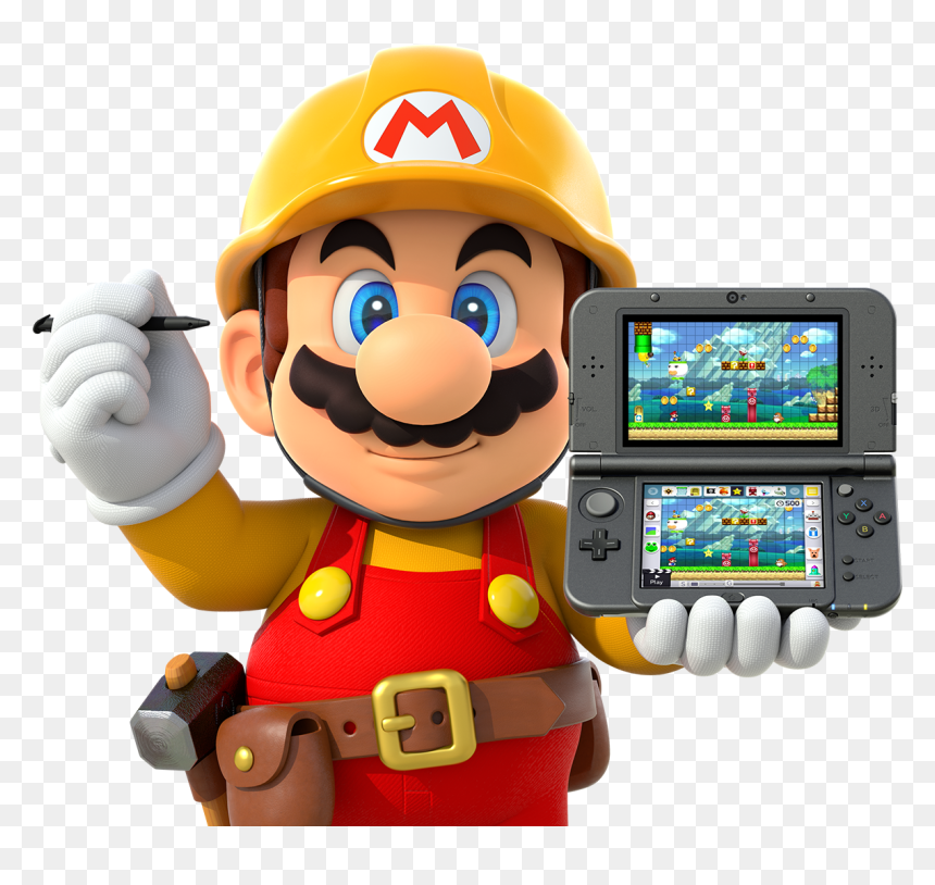 Click To Edit - Super Mario Maker, HD Png Download - mario maker png
