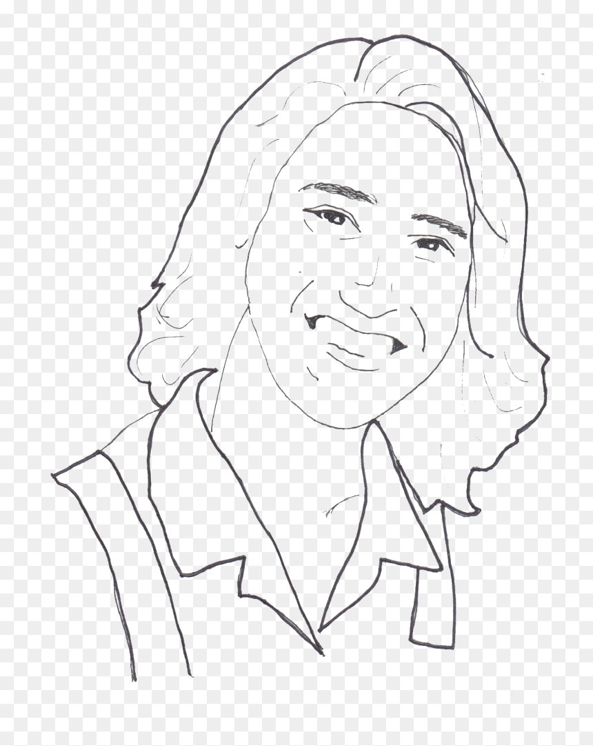 Line Art, Hd Png Download - Line Art, Transparent Png - trumps hair png