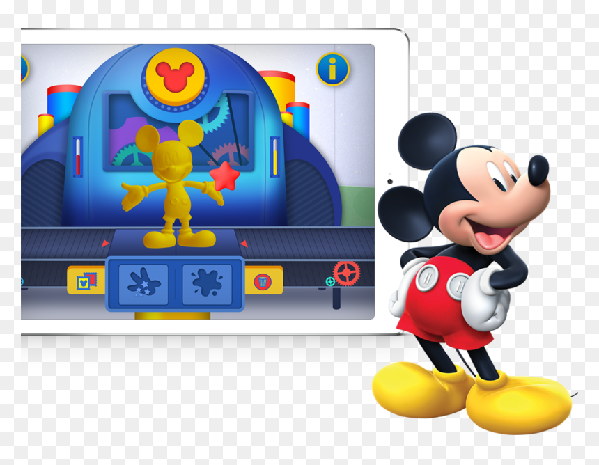Squish2 - Cartoon, HD Png Download - mickey mouse clubhouse characters png