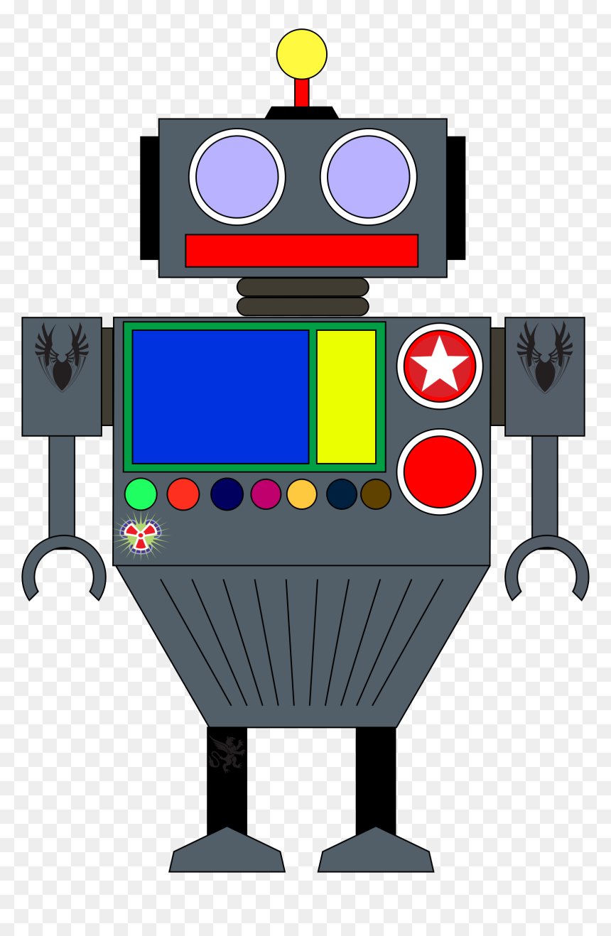 Robot Clip Arts - Cartoon, HD Png Download - robot icon png