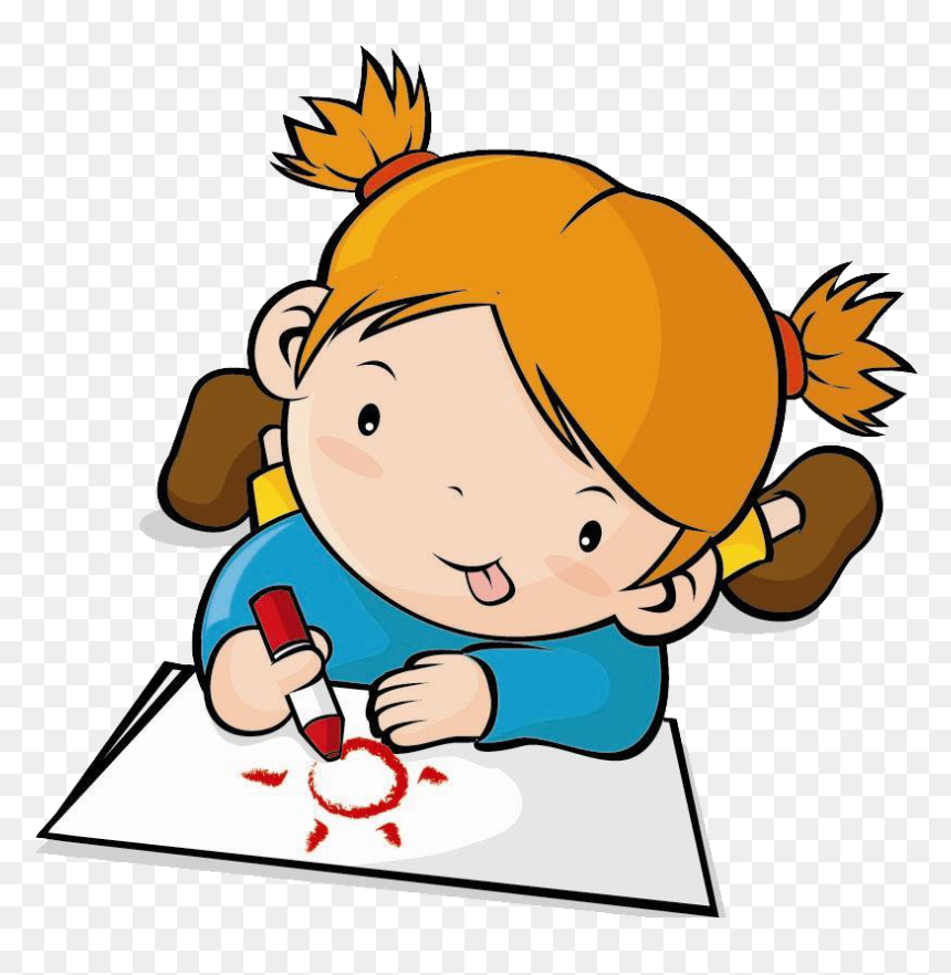 Drawing Clipart Childrens Art, Drawing Childrens Art - Clipart Person Drawing, HD Png Download - toddler png