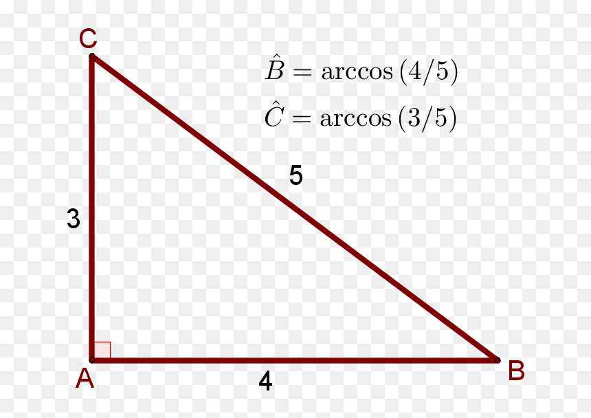 Triângulo Pitagórico , Png Download - Triangulo Pitagorico, Transparent Png - triangulo png