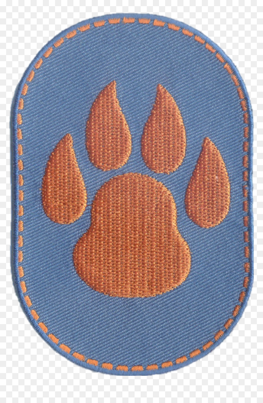 Opstrijk Knielap Hond - Wolvenpoot Afdruk, HD Png Download - wolf paw png