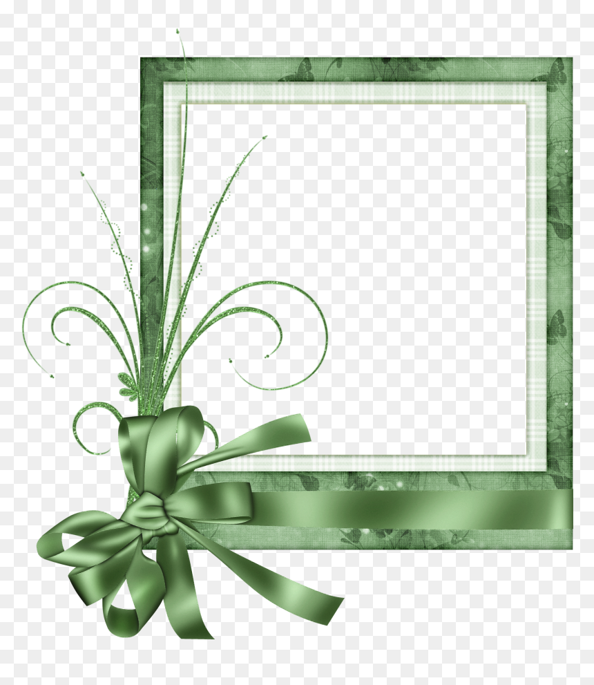 Cute Cartoon Border Designs, HD Png Download - green border png