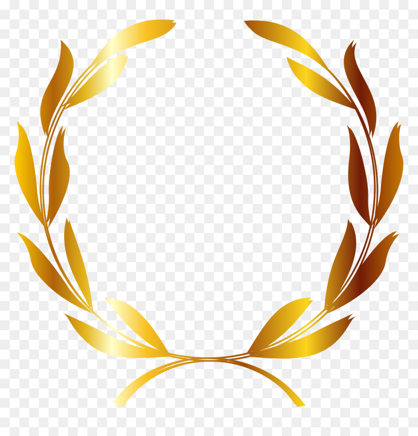 Rice Clipart Rice Flour - Gold Laurel Wreath Png, Transparent Png - trigo png