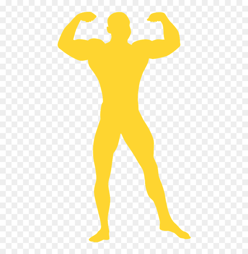 Illustration, HD Png Download - muscle man png