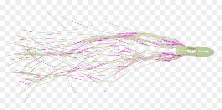 Fish Field Hoochie Tinsel Flash - Drawing, HD Png Download - tinsel png
