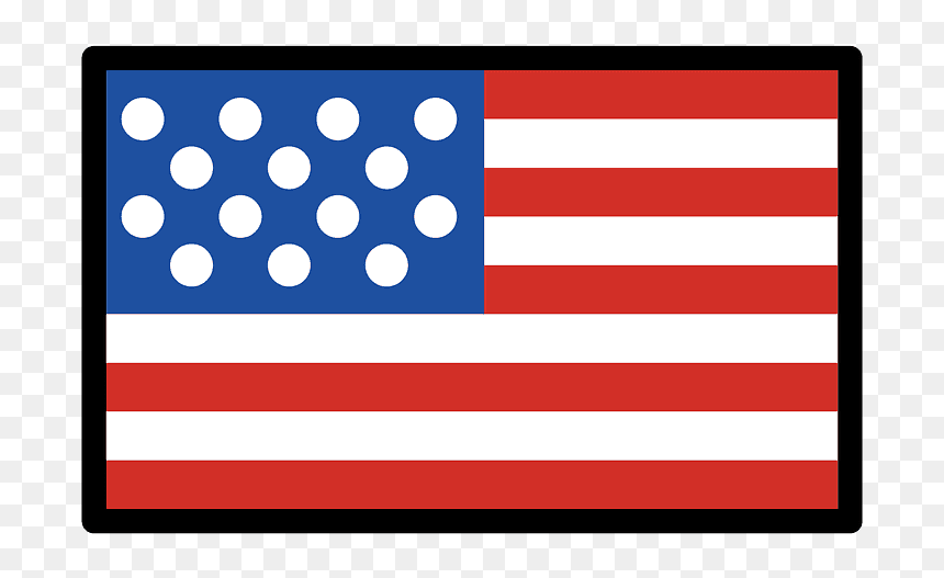 United States Flag Emoji Clipart - Flag, HD Png Download - american flag .png