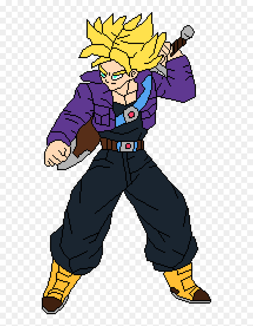 Cartoon, HD Png Download - future trunks png