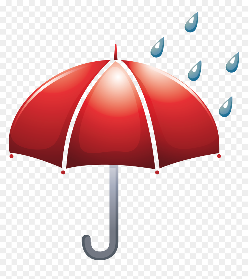 Rain Illustration Cloud Rainy Weather Forecast Transprent - Monsoon Umbrella Icon Png, Transparent Png - raining png