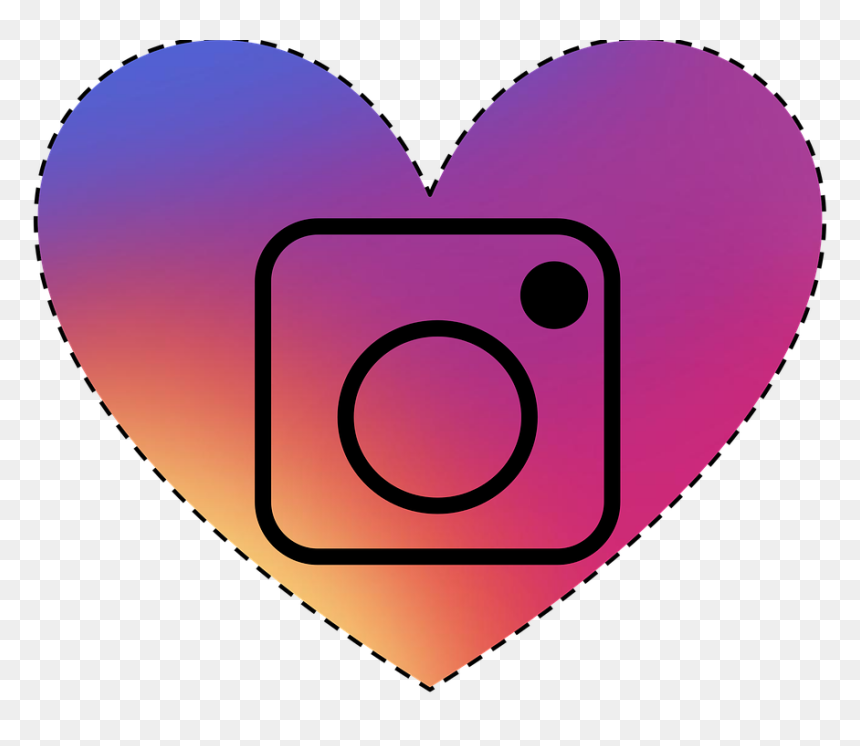 Instagram Heart Png Images A Picture Library - Insta Coração Png, Transparent Png - instagram heart png