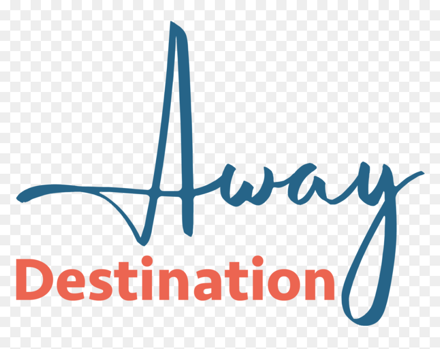 Away Destination Logo 2 Bright - Calligraphy, HD Png Download - bright png