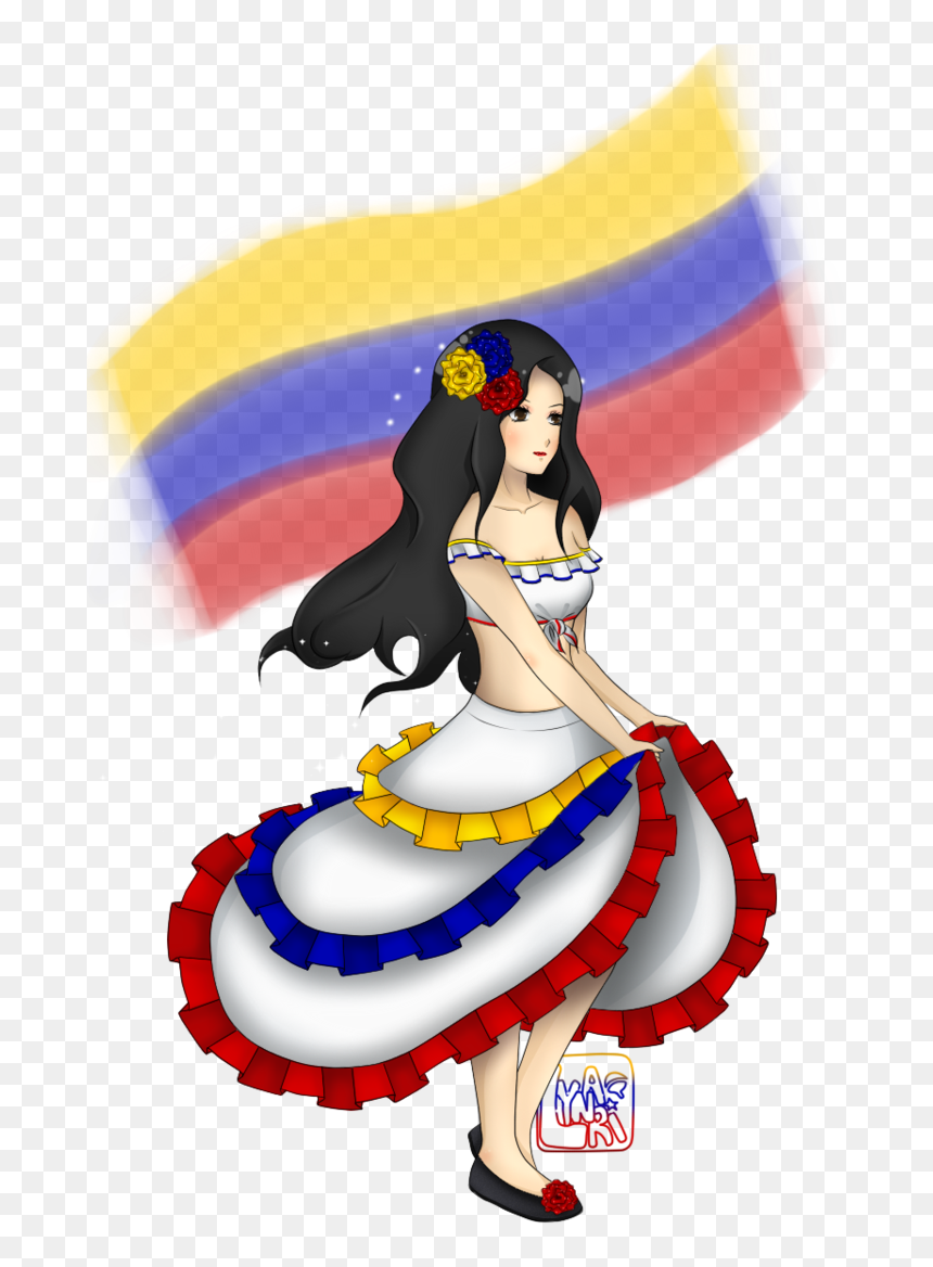 Venezuelan Dance Clip Art, HD Png Download - bandera venezuela png