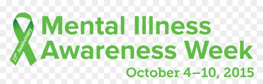 Mental Ribbon Png - Mental Illness Awareness Week, Transparent Png - green ribbon png