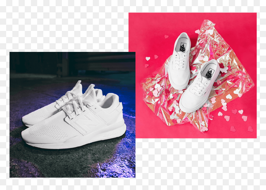 Transparent White Vans Png - Shoe, Png Download - white vans png