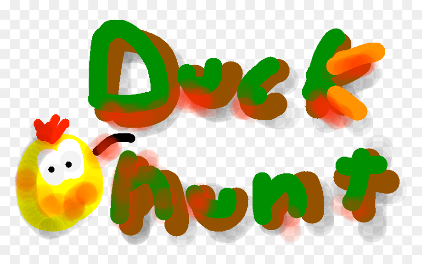 Duck Hunt Logo , Png Download, Transparent Png - duck hunt png