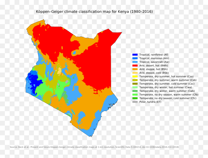 Koppen Climate Classification Kenya, HD Png Download - thug life cigarette png