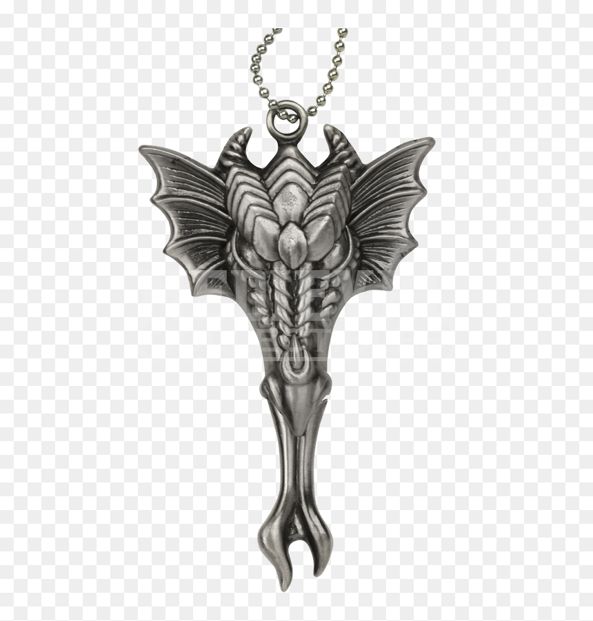 Dragon Necklace With Blade , Png Download - Locket, Transparent Png - blade png