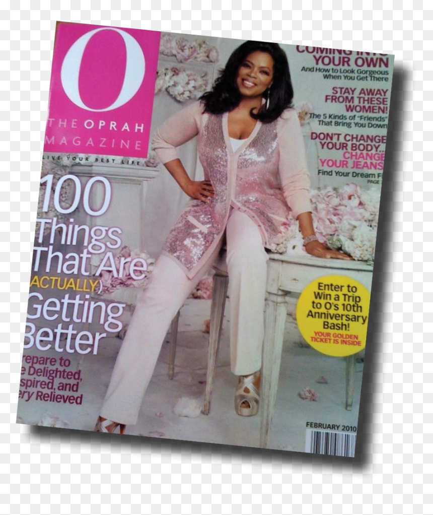 Oprah Magazine Covers , Png Download - Oprah Magazine Covers, Transparent Png - oprah png