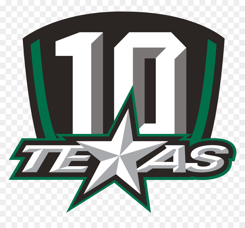Texas Stars Logo Png - Texas Stars 10th Anniversary, Transparent Png - texas star png