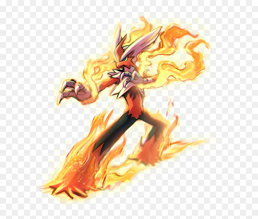 Mega Blaziken By Kawiko - Mega Blaziken Png, Transparent Png - blaziken png