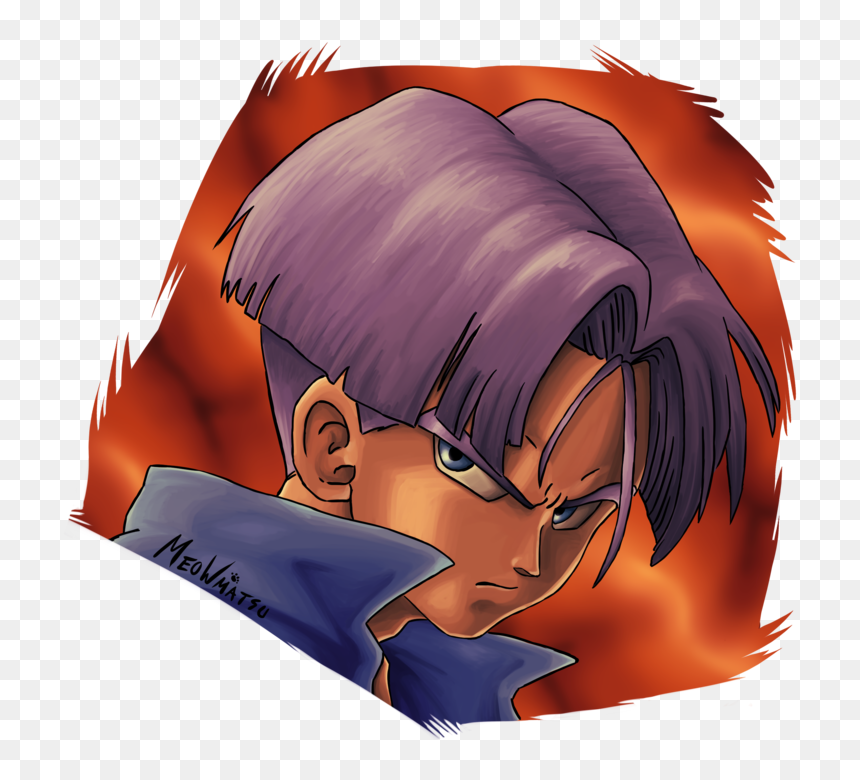 Future Trunks By Meowmatsu - Cartoon, HD Png Download - future trunks png