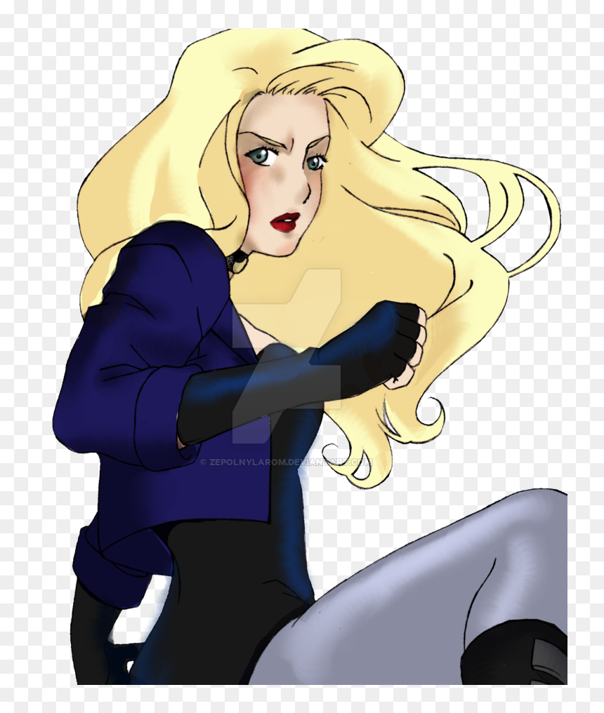 Cartoon , Png Download - Canario Negro Anime, Transparent Png - black canary png
