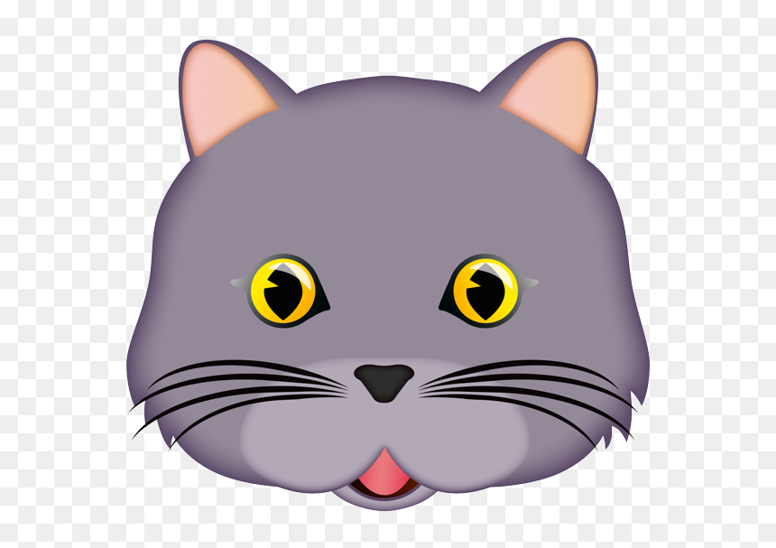 Cat Grabs Treat, HD Png Download - cat emoji png