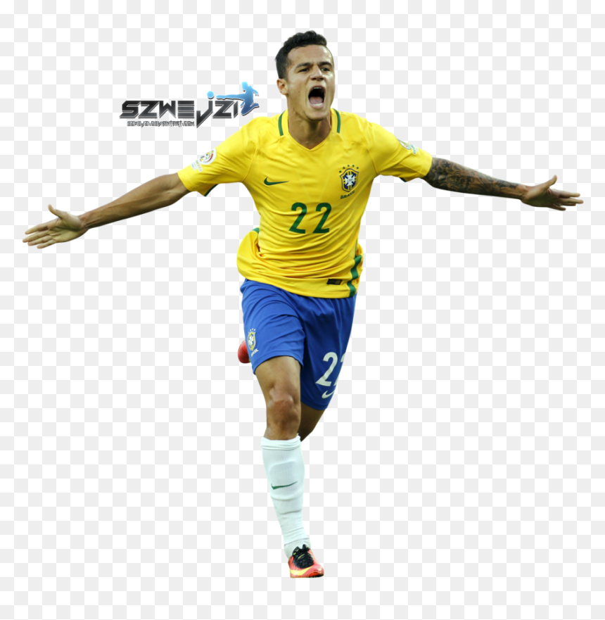 Thumb Image - Brazil Philippe Coutinho Png, Transparent Png - brazil png