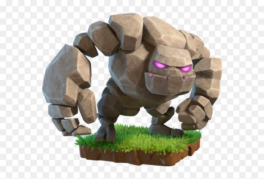 Thumb Image - Golem Do Clash Royale, HD Png Download - golem png