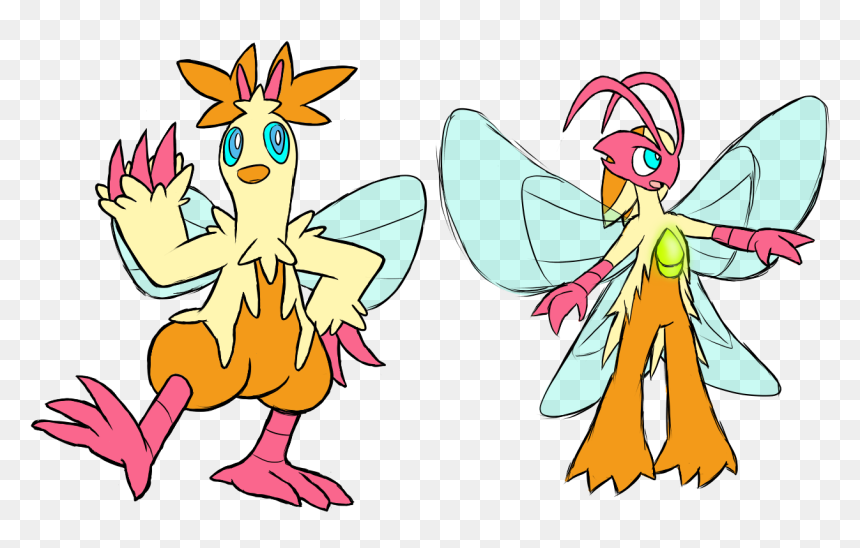 Alolan Combusken & Blaziken - Cartoon, HD Png Download - blaziken png