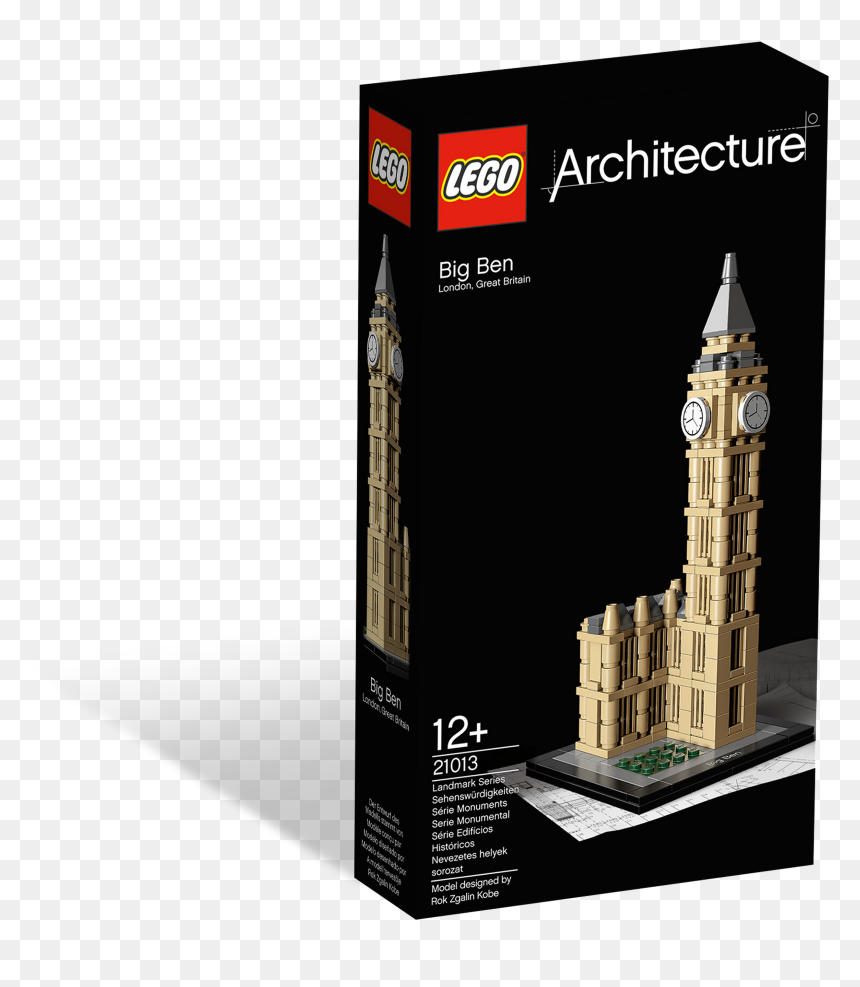   - Lego Architecture Big Ben, HD Png Download - big ben png