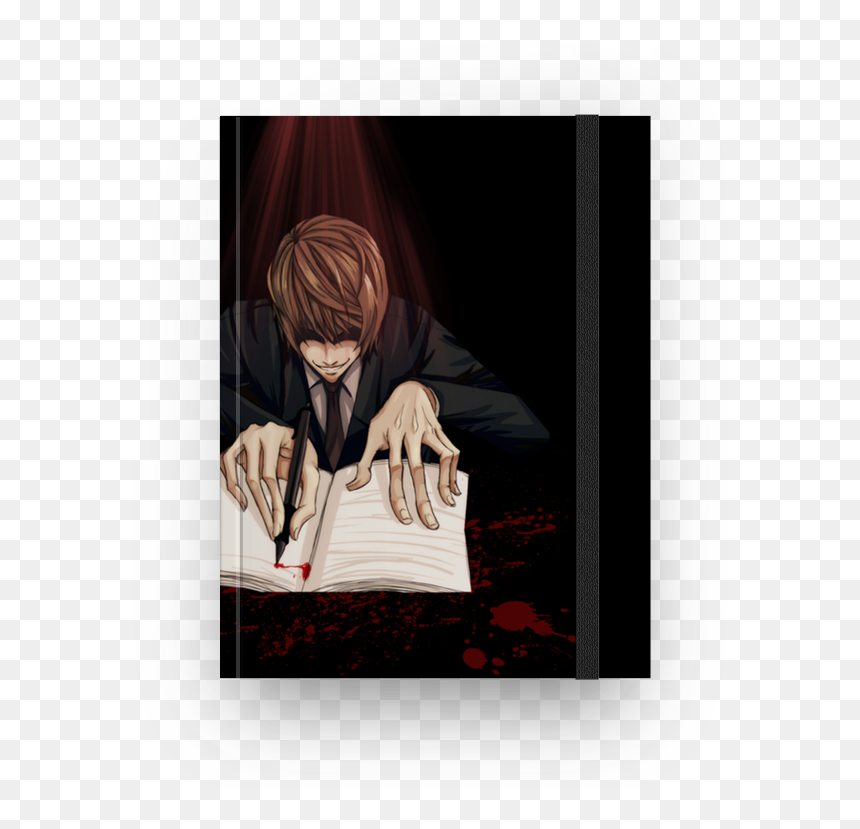 Caderno Light Yagami De Luh Rodriguesna , Png Download - Death Note Wallpaper Light, Transparent Png - light yagami png