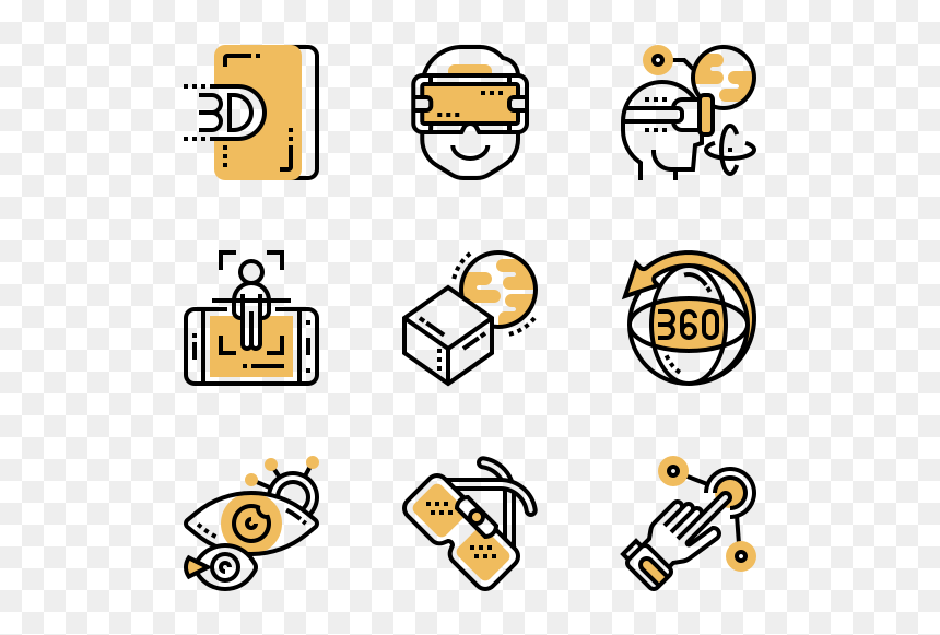 Film Icons, HD Png Download - virtual reality png