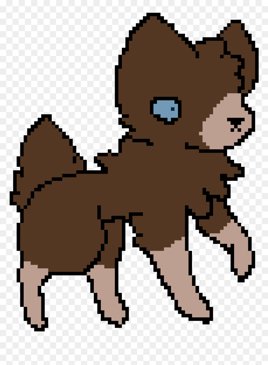 Pixel Art Portrait , Png Download - Cartoon, Transparent Png - doggo png