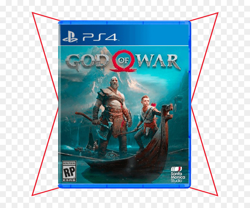 God Of War De Ps4, HD Png Download - playstation 4 png
