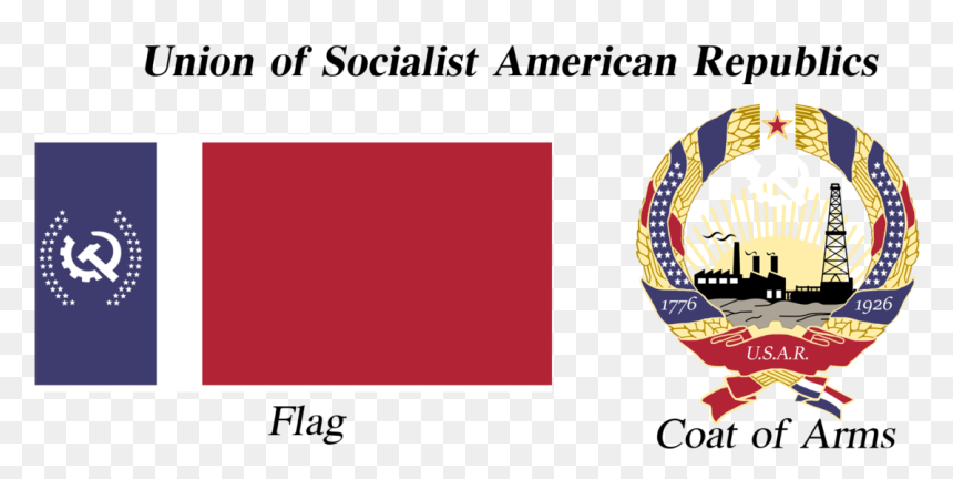 Union Of Socialist Republics Of America, HD Png Download - american flag .png