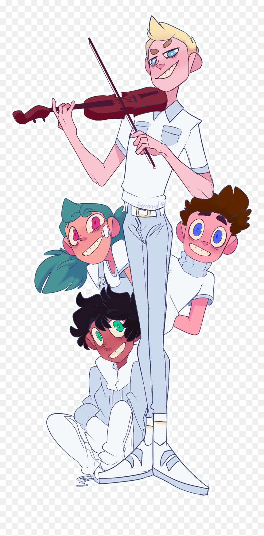 Camp Camp By Elemental-fa - Camp Camp David X Daniel, HD Png Download - daniel tiger png