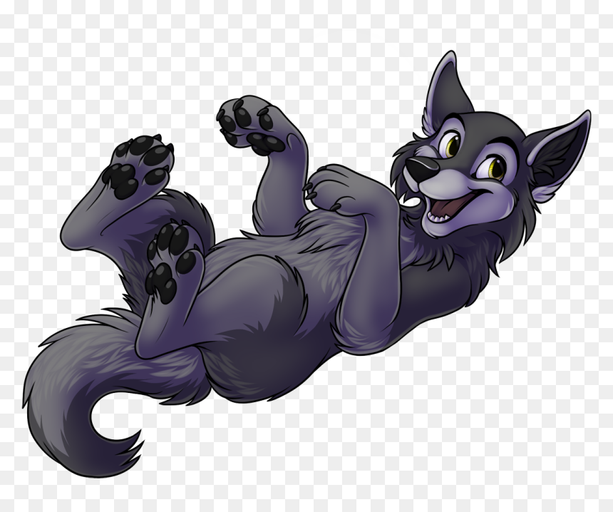 Feral Wolf Paws, HD Png Download - wolf paw png