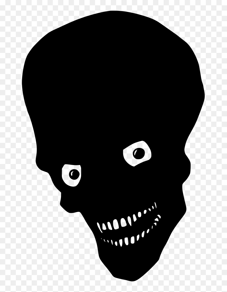 Skull, HD Png Download - evil skull png