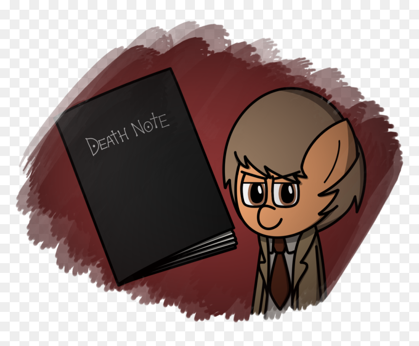 Techreel, Death Note, Light Yagami, Necktie, Ponified, - Cartoon, HD Png Download - light yagami png