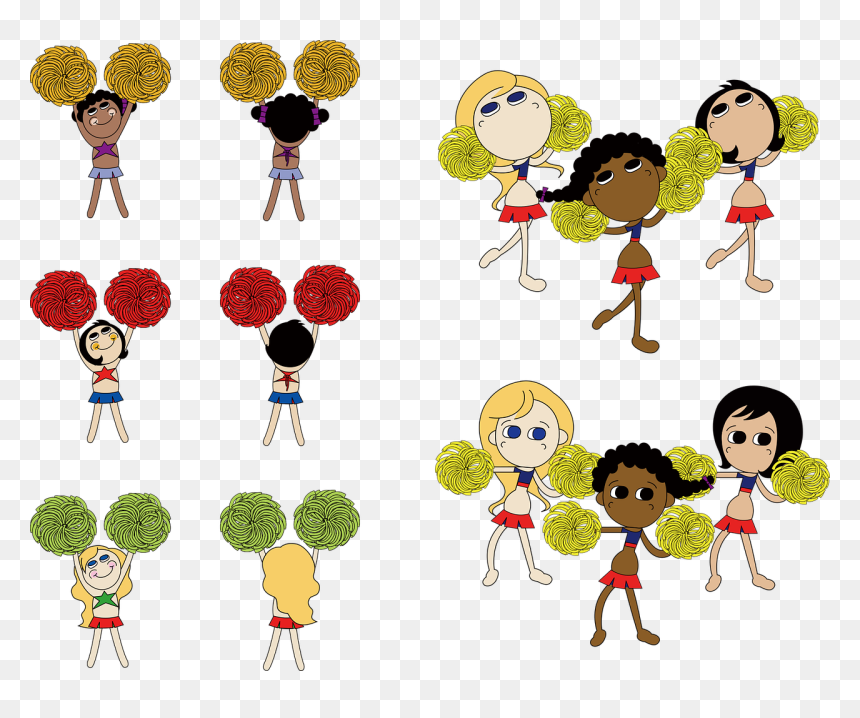 Estamos Na Torcida Por Voce, HD Png Download - cheerleader png