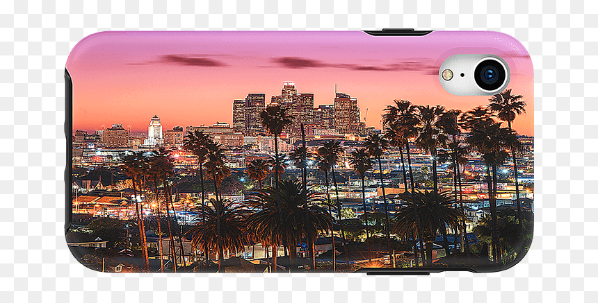 Picture Of City Series Case For Apple Iphone Xr, Los - Skyline, HD Png Download - los angeles skyline png