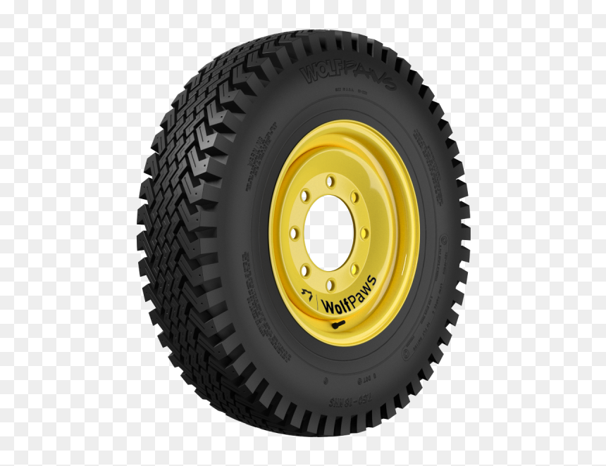 Skid Steer Snow Tires, HD Png Download - wolf paw png