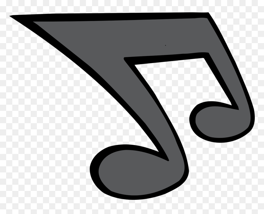 Music Note Melody Free Photo - Musical Note, HD Png Download - white music note png
