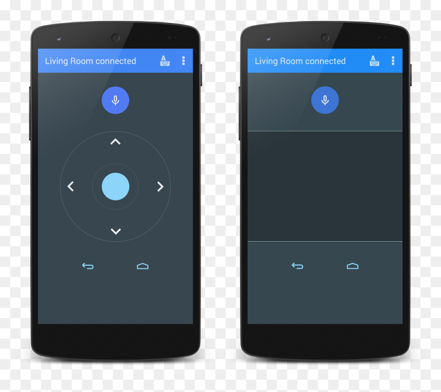 Android Tv Remote Control App - Smartphone, HD Png Download - tv remote png
